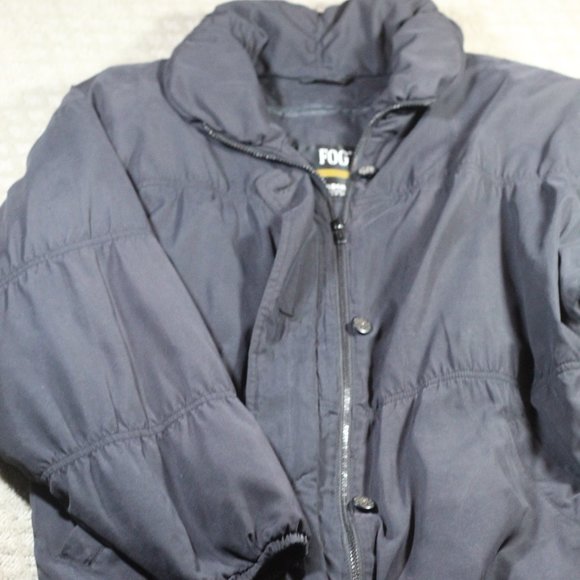 Vintage 80's London Fog Navy Coat with Removable Liner - Picture 2 of 9